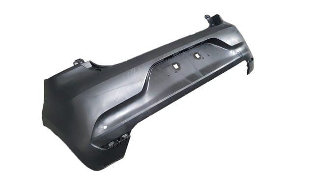 RENAULT CLIO- 5- HB- 20/23; ARKA TAMPON SİYAH (SENSÖR DELİKLİ/ÇEKİ DEMİRİ KAPAKLI)