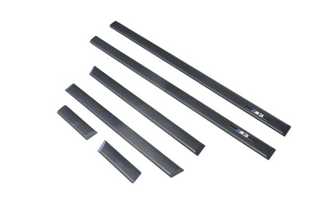 BMW 3 SERI- E36- SD- 91/98; KAPI BANDI TAKIMI (6 PARÇA) (LOGOLU/KLİPSLİ) (M3)